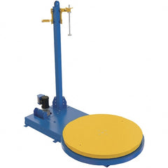Vestil - 60 Inch Diameter, 8 to 12 Pallets per Hour, Semi Automatic, Medium Duty Stretch and Pallet Wrap Machine - 5,000 Lbs. Capacity, 3 to 12 RPM, 11 Inch High, 10 and 20 Inch Film Height - Exact Tooling