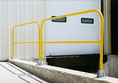 Vestil - Hand Rail & Railings Type: Handrail Length (Inch): 72 - Exact Tooling