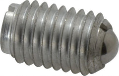Gibraltar - 5/8-11, 0.375" Ball Diam, 63/64" Body Length, 0.096" Max Ball Reach, Threaded Ball Plunger - Steel Body, Steel Ball, 4.5 Lb Initial End Force, 9 Lb Final End Force - Exact Tooling