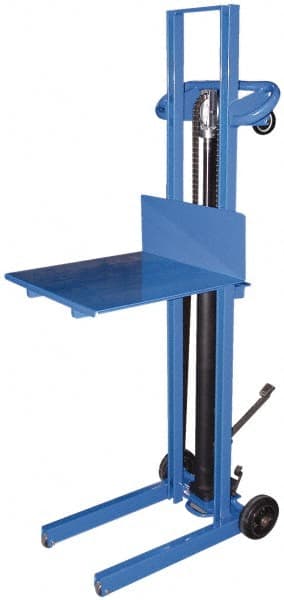 Vestil - 500 Lb Capacity Portable Steel Light Load Lift Table - 3-1/4" Lift Height, 20" Platform Length x 20" Platform Width - Exact Tooling