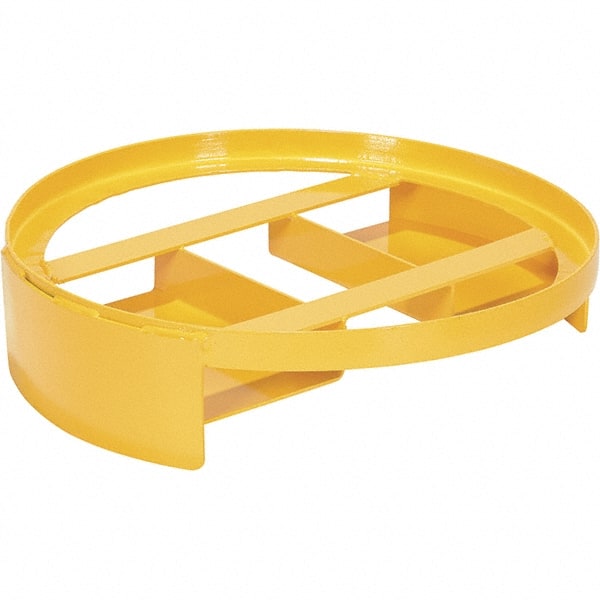 Vestil - 1,500 Lb Load Capacity, 30 & 55 Gal Drum Stand - 25" Wide x 5" High - Exact Tooling