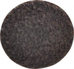 Tru-Maxx - 1" Disc Diam, 36 Grit, Aluminum Oxide Quick Change Disc - Type R Attaching System, Coated, Brown, Very Coarse Grade, 30,000 RPM - Exact Tooling