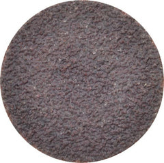 Tru-Maxx - 1" Disc Diam, 50 Grit, Aluminum Oxide Quick Change Disc - Type R Attaching System, Coated, Brown, Coarse Grade, 30,000 RPM - Exact Tooling