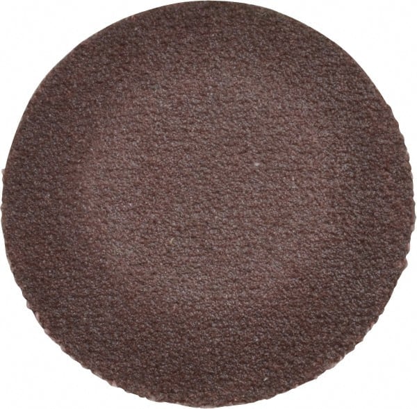 Tru-Maxx - 1" Disc Diam, 180 Grit, Aluminum Oxide Quick Change Disc - Type R Attaching System, Coated, Brown, Very Fine Grade, 30,000 RPM - Exact Tooling