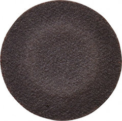 Tru-Maxx - 1" Disc Diam, 240 Grit, Aluminum Oxide Quick Change Disc - Type R Attaching System, Coated, Brown, Very Fine Grade, 30,000 RPM - Exact Tooling