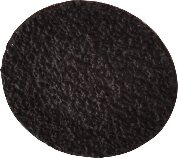 Tru-Maxx - 1-1/2" Disc Diam, 36 Grit, Aluminum Oxide Quick Change Disc - Type R Attaching System, Coated, Brown, Very Coarse Grade, 30,000 RPM - Exact Tooling