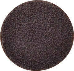 Tru-Maxx - 1-1/2" Disc Diam, 50 Grit, Aluminum Oxide Quick Change Disc - Type R Attaching System, Coated, Brown, Coarse Grade, 30,000 RPM - Exact Tooling