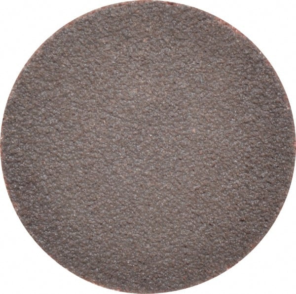 Tru-Maxx - 1-1/2" Disc Diam, 80 Grit, Aluminum Oxide Quick Change Disc - Type R Attaching System, Coated, Brown, Medium Grade, 30,000 RPM - Exact Tooling