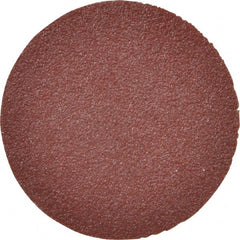 Tru-Maxx - 1-1/2" Disc Diam, 120 Grit, Aluminum Oxide Quick Change Disc - Type R Attaching System, Coated, Brown, Fine Grade, 30,000 RPM - Exact Tooling