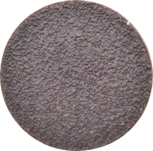 Tru-Maxx - 2" Disc Diam, 36 Grit, Aluminum Oxide Quick Change Disc - Type R Attaching System, Coated, Brown, Very Coarse Grade, 30,000 RPM - Exact Tooling