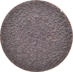 Tru-Maxx - 2" Disc Diam, 36 Grit, Aluminum Oxide Quick Change Disc - Type R Attaching System, Coated, Brown, Very Coarse Grade, 30,000 RPM - Exact Tooling