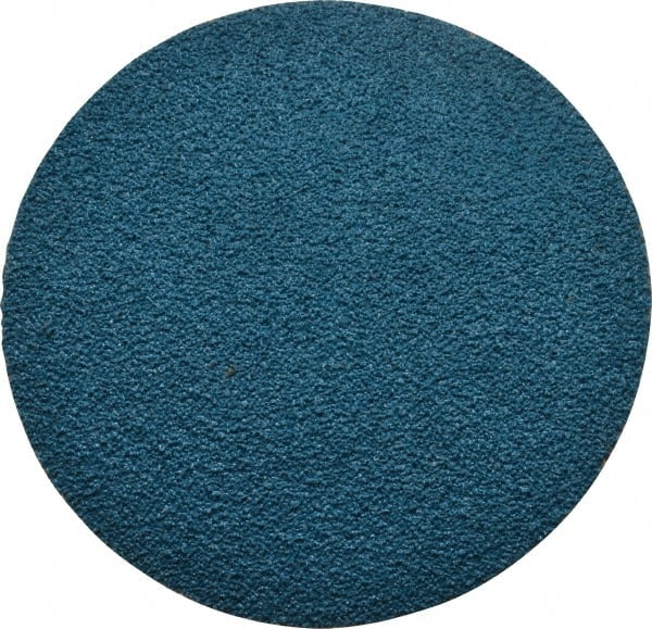 Tru-Maxx - 2" Disc Diam, 80 Grit, Zirconia Alumina Quick Change Disc - Type R Attaching System, Coated, Blue, Medium Grade, 20,000 RPM - Exact Tooling