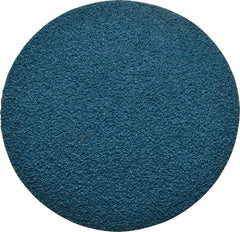 Tru-Maxx - 2" Disc Diam, 80 Grit, Zirconia Alumina Quick Change Disc - Type R Attaching System, Coated, Blue, Medium Grade, 20,000 RPM - Exact Tooling