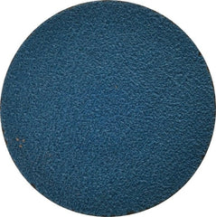 Tru-Maxx - 3" Disc Diam, 60 Grit, Zirconia Alumina Quick Change Disc - Type R Attaching System, Coated, Blue, Medium Grade, 20,000 RPM - Exact Tooling