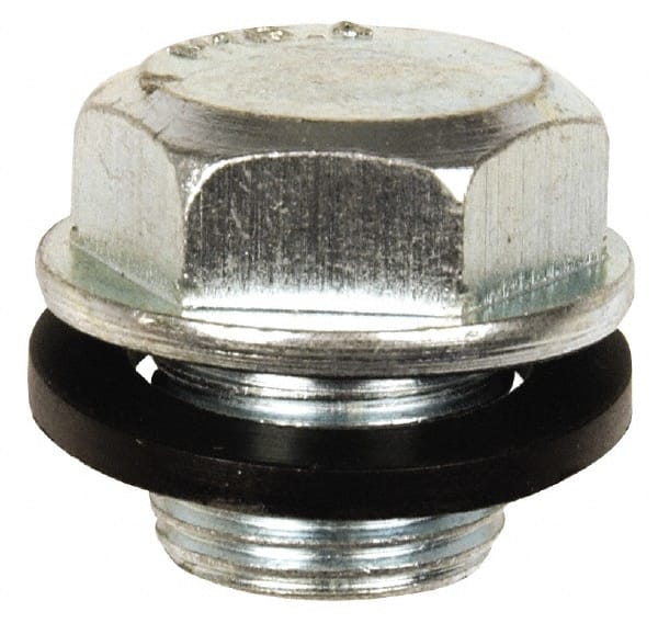 Dorman - Standard Oil Drain Plug with Gasket - M16.4x1.33 Thread, O-Ring Gasket - Exact Tooling