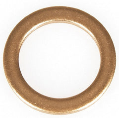 Dorman - 1/2 SAE, 1/2" ID x 3/4" OD Oil Drain Plug Gasket - 3/32" Thick, Copper - Exact Tooling