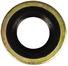 Dorman - 1/2 DO, 1/2 TO, 9/16 SAE, 9/16" ID x 1" OD Oil Drain Plug Gasket - 1/16" Thick, Rubber/Metal - Exact Tooling