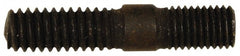 Dorman - 5/16-24 Long Thread, 5/16-18 Short Thread, 1-1/2" OAL Unequal Double Threaded Stud - Steel, Zinc-Plated Finish, 3/4" Long Thread Length, 1/2" Short Thread Length - Exact Tooling