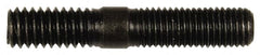 Dorman - 5/16-24 Long Thread, 5/16-18 Short Thread, 1-3/4" OAL Unequal Double Threaded Stud - Steel, Black Oxide Finish, 7/8" Long Thread Length, 9/16" Short Thread Length - Exact Tooling