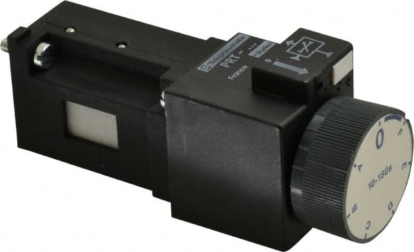 Parker - Time Delay Relay - On Delay, 10 to 180 Seconds Timing Range, Subbase Mount - Exact Tooling