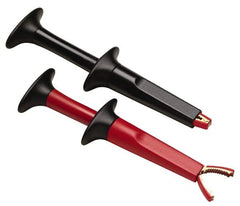 Fluke - Red/Black Electrical Test Equipment Clip Kit - Use with TL222, TL224 Test Lead - Exact Tooling