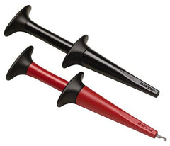 Fluke - Black/Red Electrical Test Equipment Clip - Use with TL222, TL224 Test Lead - Exact Tooling
