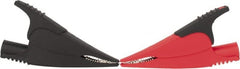 Fluke - Black/Red Electrical Test Equipment Clip Kit - Use with TL222, TL224 Test Lead - Exact Tooling