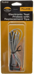 Fluke - Black/Red Electrical Test Equipment Probe - Use with TL910 Fluke Multimeters - Exact Tooling
