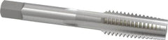 OSG - 1/2-13 UNC 3B 4 Flute Bright Finish High Speed Steel Straight Flute Standard Hand Tap - Taper, Right Hand Thread, 3-3/8" OAL, 1-21/32" Thread Length, H3 Limit, Oversize - Exact Tooling