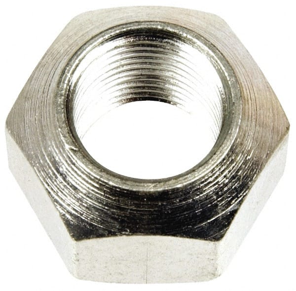 Dorman - 5/8-18 Zinc Finish Open Wheel Nut - 1" Hex, 21/32" OAL, 90° Seat Angle - Exact Tooling