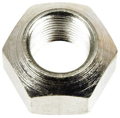 Dorman - 5/8-18 Zinc Finish Open Wheel Nut - 1" Hex, 21/32" OAL, 90° Seat Angle - Exact Tooling