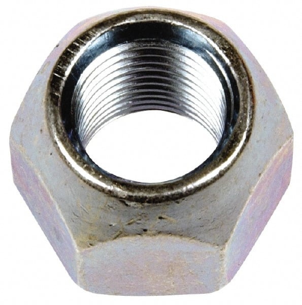 Dorman - M12-1.25 Chrome Finish Open Wheel Nut - 19mm Hex, 16mm OAL, 60° Seat Angle - Exact Tooling