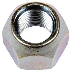 Dorman - M12-1.25 Chrome Finish Open Wheel Nut - 19mm Hex, 16mm OAL, 60° Seat Angle - Exact Tooling