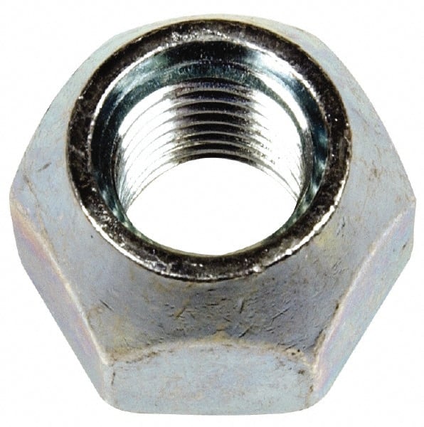 Dorman - M12-1.5 Zinc Finish Open Wheel Nut - 21mm Hex, 16mm OAL, 60° Seat Angle - Exact Tooling