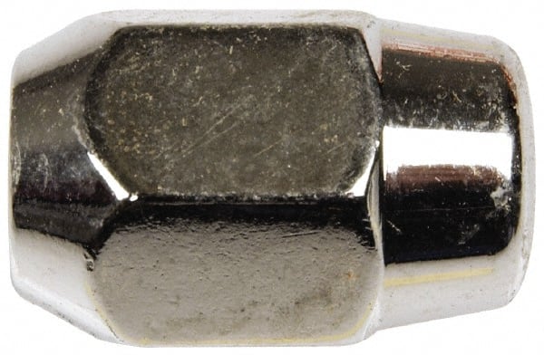 Dorman - M12-1.5 Chrome Finish Capped Wheel Nut - 21mm Hex, 33.5mm OAL, 60° Seat Angle - Exact Tooling