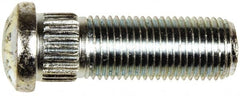 Dorman - 1/2-20 Serrated Bolt Wheel Stud - 0.535" Knurl, 1-17/32" OAL, 5/16" Shoulder Length - Exact Tooling