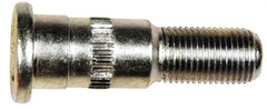 Dorman - 1/2-20 Serrated Bolt Wheel Stud - 5/8" Knurl, 1-5/16" OAL, 1" Shoulder Length - Exact Tooling