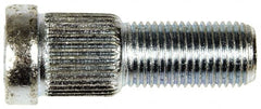 Dorman - 1/2-20 Serrated Bolt Wheel Stud - 0.62" Knurl, 1-5/8" OAL, 19/32" Shoulder Length - Exact Tooling