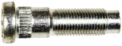 Dorman - 1/2-20 Serrated Bolt Wheel Stud - 0.56" Knurl, 2" OAL, 23/32" Shoulder Length - Exact Tooling