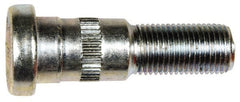 Dorman - 1/2-20 Serrated Bolt Wheel Stud - 5/8" Knurl, 2" OAL, 7/8" Shoulder Length - Exact Tooling