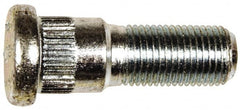 Dorman - 1/2-20 Serrated Bolt Wheel Stud - 0.621" Knurl, 1-5/8" OAL, 17/32" Shoulder Length - Exact Tooling