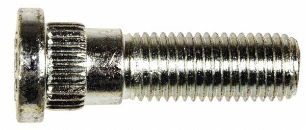 Dorman - M12-1.5 Serrated Bolt Wheel Stud - 14.94mm Knurl, 41mm OAL, 13.5mm Shoulder Length - Exact Tooling