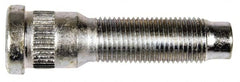 Dorman - 1/2-20 Serrated Bolt Wheel Stud - 0.619" Knurl, 2-3/16" OAL, 19/32" Shoulder Length - Exact Tooling