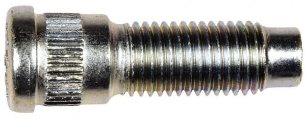 Dorman - M12-1.5 Serrated Bolt Wheel Stud - 14.45mm Knurl, 42mm OAL, 11.5mm Shoulder Length - Exact Tooling