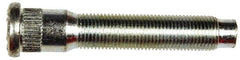 Dorman - 9/16-18 Serrated Bolt Wheel Stud - 0.677" Knurl, 3-9/32" OAL, 15/16" Shoulder Length - Exact Tooling