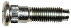 Dorman - M12-1.5 Serrated Bolt Wheel Stud - 13.46mm Knurl, 48mm OAL, 14mm Shoulder Length - Exact Tooling