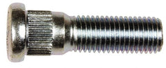 Dorman - M12-1.5 Serrated Bolt Wheel Stud - 14.17mm Knurl, 44.5mm OAL, 12.5mm Shoulder Length - Exact Tooling