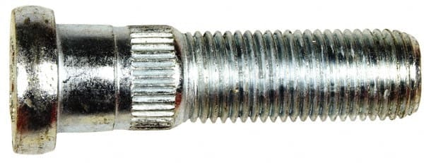 Dorman - M14-1.5 Serrated Bolt Wheel Stud - 16mm Knurl, 54.5mm OAL, 17.5mm Shoulder Length - Exact Tooling