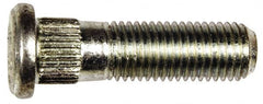 Dorman - M12-1.5 Serrated Bolt Wheel Stud - 13.08mm Knurl, 42mm OAL, 12.5mm Shoulder Length - Exact Tooling