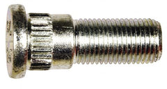 Dorman - 1/2-20 Serrated Bolt Wheel Stud - 0.618" Knurl, 1-15/32" OAL, 31/64" Shoulder Length - Exact Tooling